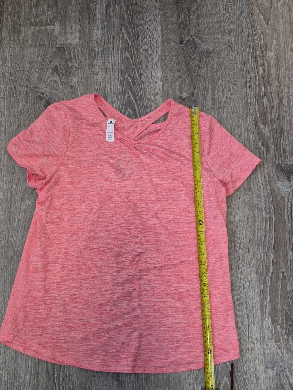 90 Degree by Reflex Pink Heather Active Top